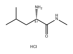 H-Leu-Nhme Hydrochloride Structure