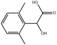 Benzeneacetic acid, α-hydroxy-2,6-dimethyl- 구조식 이미지