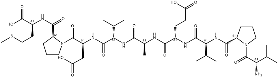 V-9-M cholecystokinin nonapeptide Structure