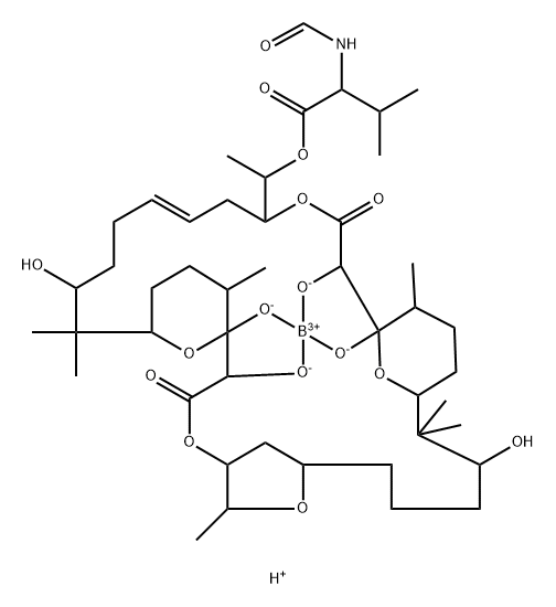 N-formylboromycin Structure