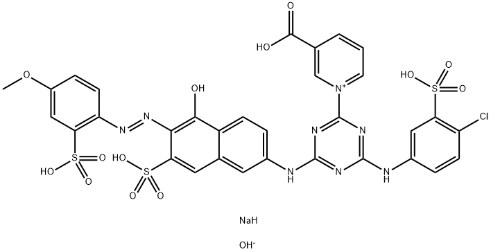 C. I. Reactive red 236 Structure