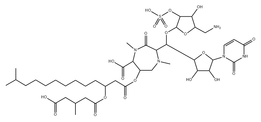 Liposidomycin B Structure