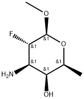 2-Fluoro-D-ristosamine Structure