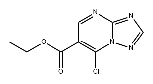 ethyl 7-chloro-[1,2,4]triazolo[1,5-a]pyrimidine-6-carboxylate Structure