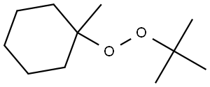 Peroxide, 1,1-dimethylethyl 1-methylcyclohexyl (9CI) Structure