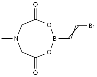 (E)-(2-bromovinyl)boronic acid MIDA ester Structure