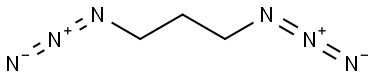 Propane, 1,3-diazido- Structure