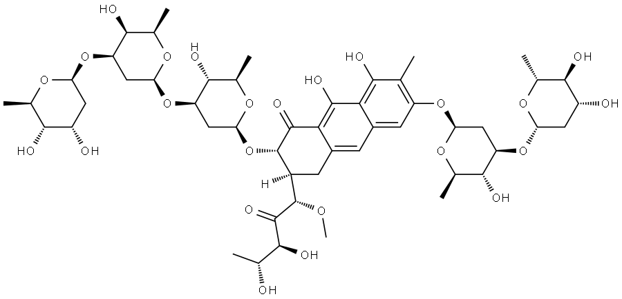 Mithramycin Impurity 2 Structure