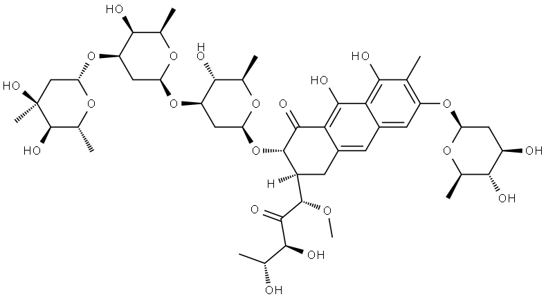 Mithramycin Impurity 9 Structure