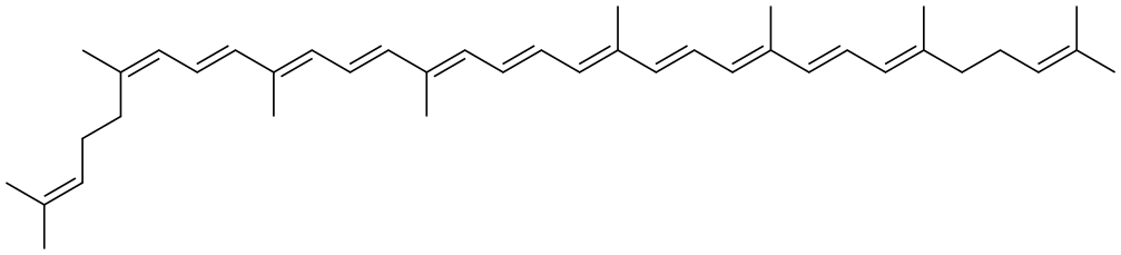 ψ,ψ-Carotene, 5-cis- 구조식 이미지