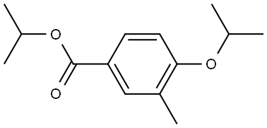 1-Methylethyl 3-methyl-4-(1-methylethoxy)benzoate Structure