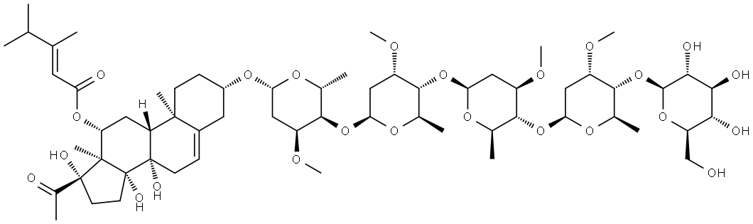 Otophylloside M Structure