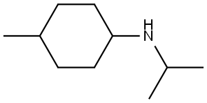 N-isopropyl-4-methylcyclohexanamine Structure