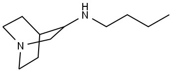 N-butylquinuclidin-3-amine Structure