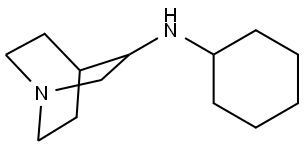 N-cyclohexylquinuclidin-3-amine Structure