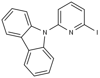 9-(6-Iodo-2-pyridinyl)-9H-carbazole Structure