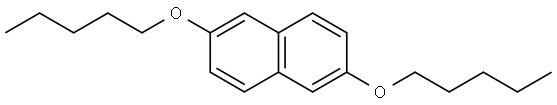 2,6-Bis(pentyloxy)naphthalene Structure