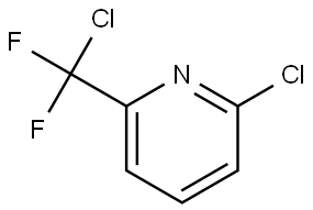 2-Chloro-6-(chlorodifluoromethyl)pyridine Structure