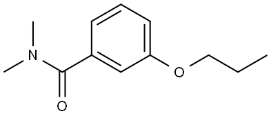 N,N-Dimethyl-3-propoxybenzamide Structure