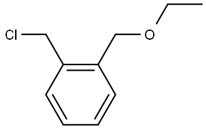 1-(chloromethyl)-2-(ethoxymethyl)benzene Structure