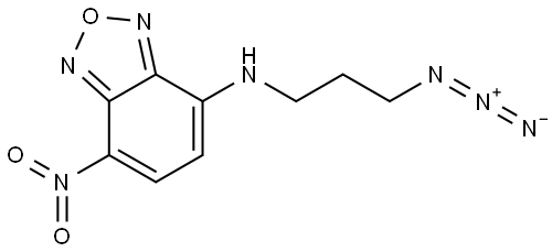 N-(3-azidopropyl)-7-nitrobenzo[c][1,2,5]oxadiazol-4-amine Structure