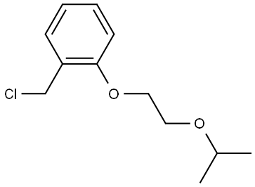 1-(chloromethyl)-2-(2-isopropoxyethoxy)benzene Structure