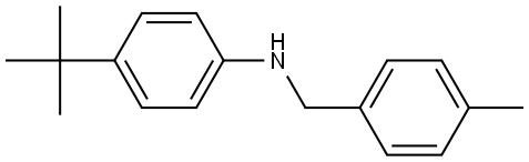 N-[4-(1,1-Dimethylethyl)phenyl]-4-methylbenzenemethanamine Structure