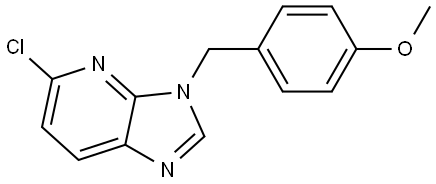 5-Chloro-3-[(4-methoxyphenyl)methyl]-3H-imidazo[4,5-b]pyridine Structure