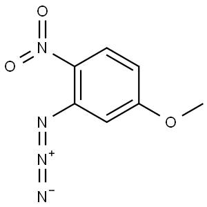 2-azido-4-methoxy-1-nitrobenzene Structure