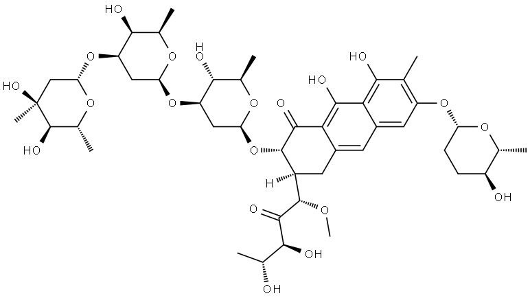 Mithramycin Impurity 7 Structure