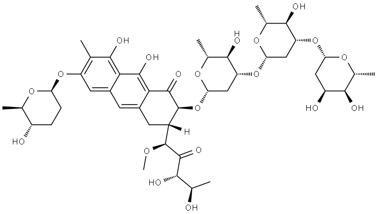 Mithramycin Impurity 1 Structure