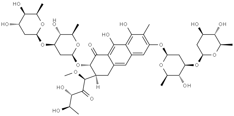 Mithramycin Impurity 6 Structure