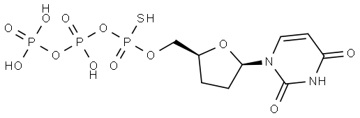 ddUTP-α-S Structure