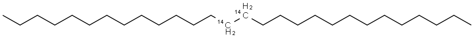 OCTACOSANE-14 15-14C Structure