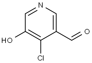 4-chloro-5-hydroxynicotinaldehyde Structure