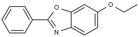 6-Ethoxy-2-phenylbenzo[d]oxazole Structure