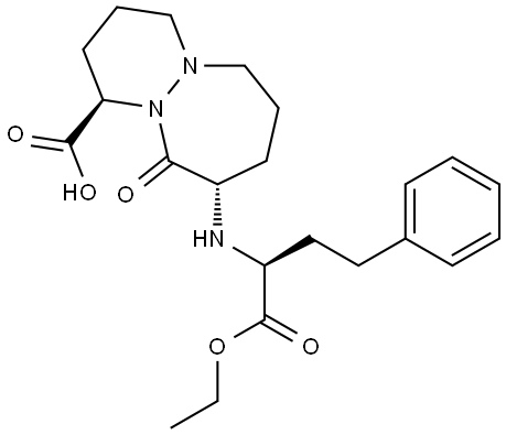 (R,S,S)-Cilazapril Structure