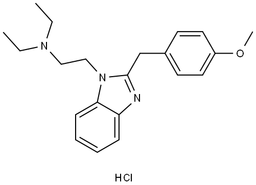 Metodesnitazene (hydrochloride) Structure