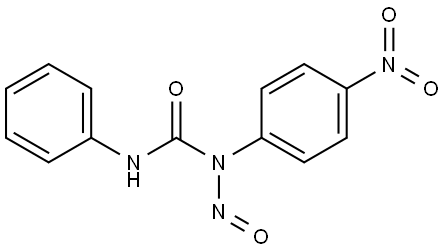 1-(4-nitrophenyl)-1-nitroso-3-phenylurea Structure