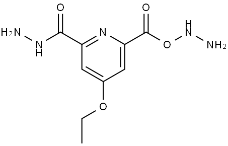 4-ethoxypyridine-2,6-dicarbohydrazide Structure