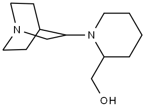 (1-(quinuclidin-3-yl)piperidin-2-yl)methanol Structure