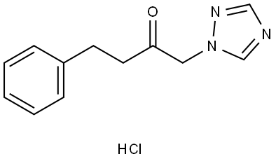 4-phenyl-1-(1H-1,2,4-triazol-1-yl)-2-butanonehydrochloride Structure