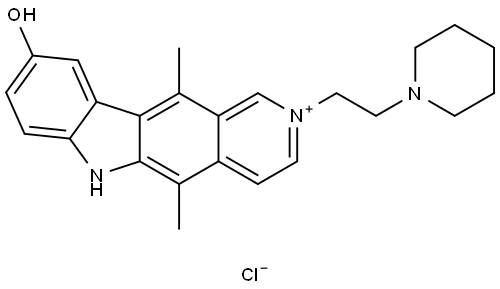 Hydroxyellipticine-1a Structure