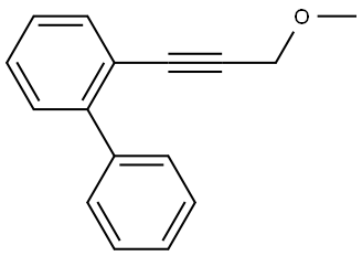 2-(3-Methoxy-1-propyn-1-yl)-1,1'-biphenyl Structure