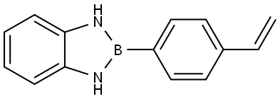 2-(4-Ethenylphenyl)-2,3-dihydro-1H-1,3,2-benzodiazaborole Structure