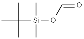 Silanol, (1,1-dimethylethyl)dimethyl-, formate (9CI) 구조식 이미지