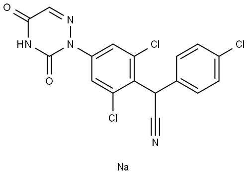 Diclazuril Na Structure