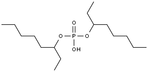 3-Octanol, 3,3'-(hydrogen phosphate) Structure