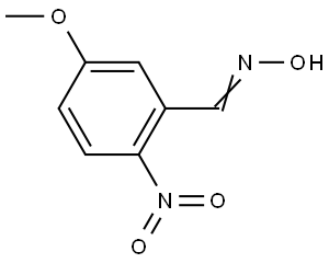 Benzaldehyde, 5-methoxy-2-nitro-, oxime Structure