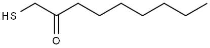 2-Nonanone, 1-mercapto- Structure